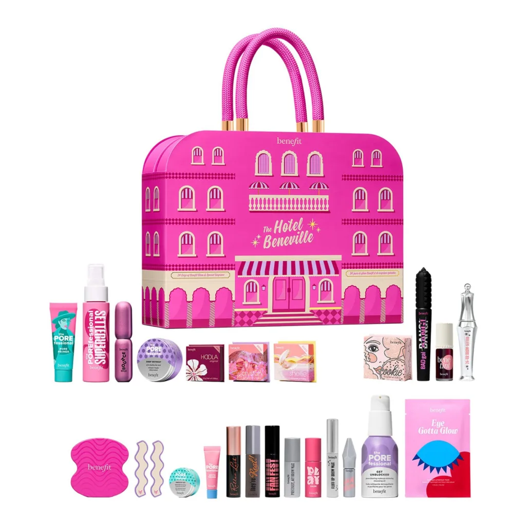 Benefit Cosmetics grožio advento kalendorius – The Hotel Beneville