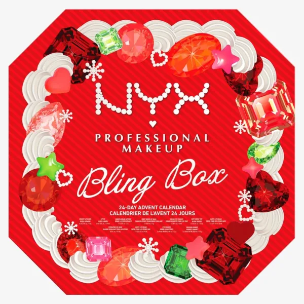 NYX Professional Makeup advento kalendorius – Bling the Halls