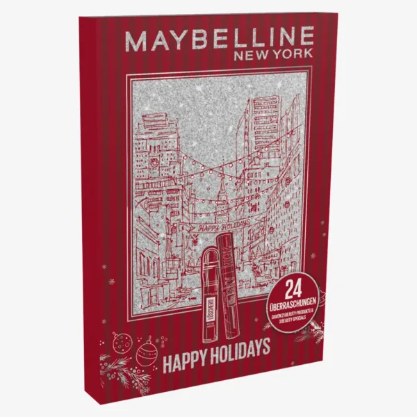 Maybelline New York kosmetikos advento kalendorius – 24 langeliai