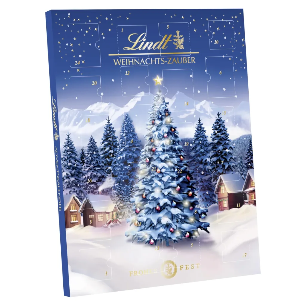 Lindt pralinių advento kalendorius – Kalėdų žavesys