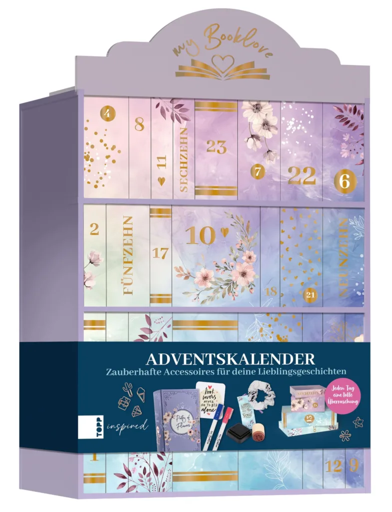 My Booklove advento kalendorius knygų mylėtojams