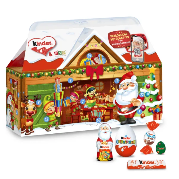 Kinder Mix 3D namelio advento kalendorius