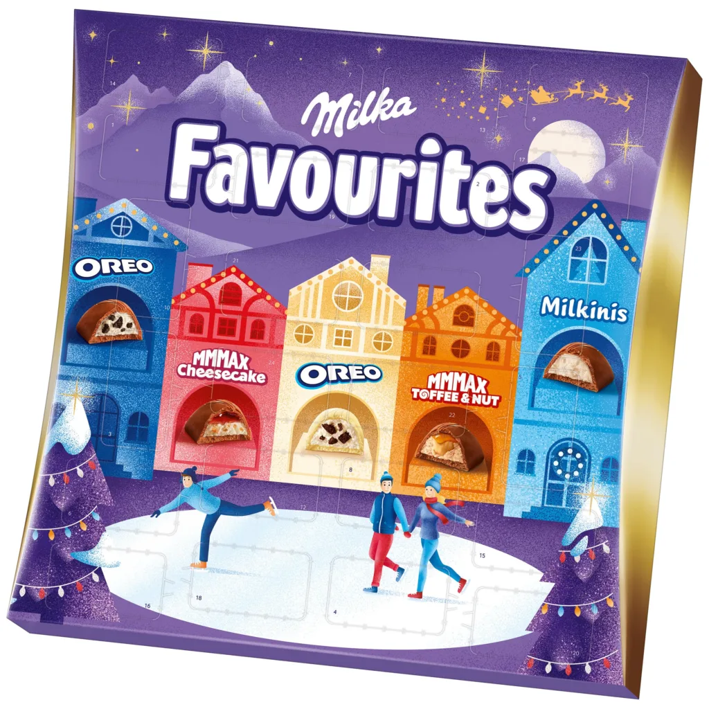 Milka Favourites advento kalendorius