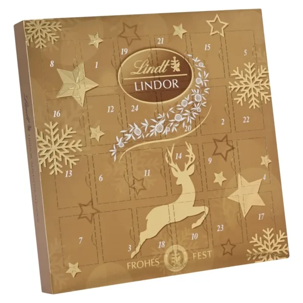 Lindt Lindor šokolado rutuliukų advento kalendorius