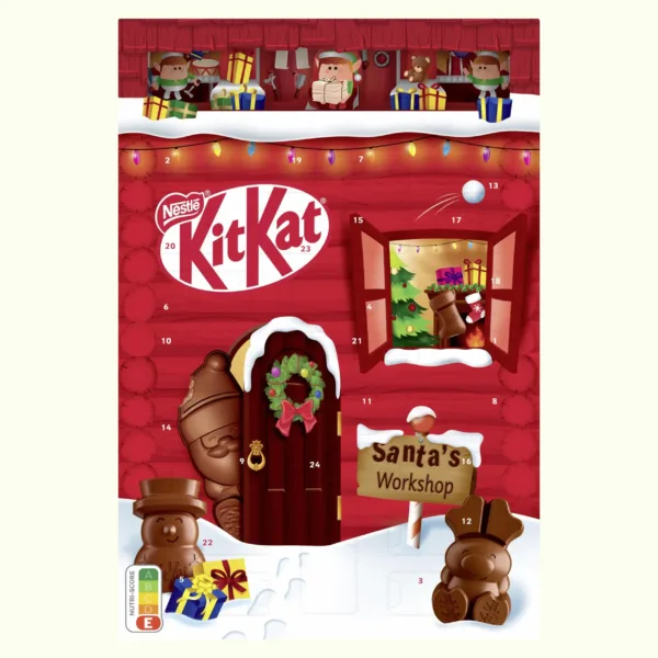 KitKat šokolado advento kalendorius