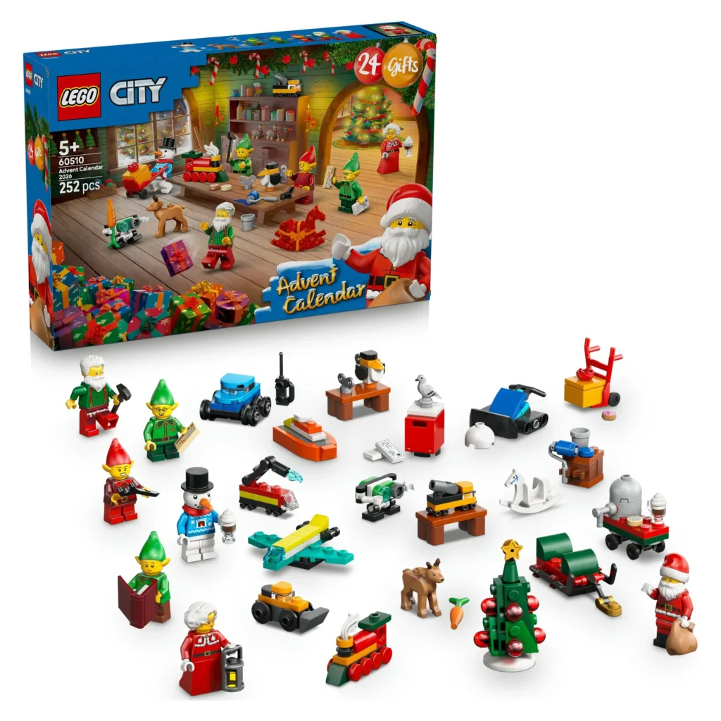 LEGO City advento kalendorius 2026
