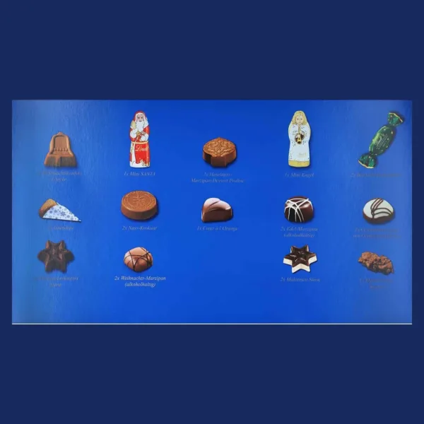 Lindt pralinių advento kalendorius – Kalėdų žavesys