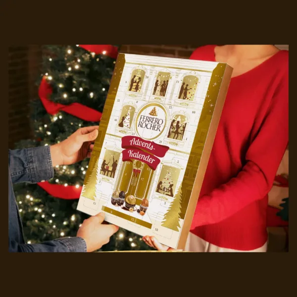 Ferrero Rocher & Goldene Momente šokolado advento kalendorius